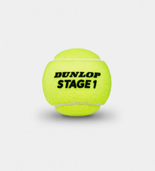 ჩოგბურთის ბურთი 3 ცალი DUNLOP STAGE 1