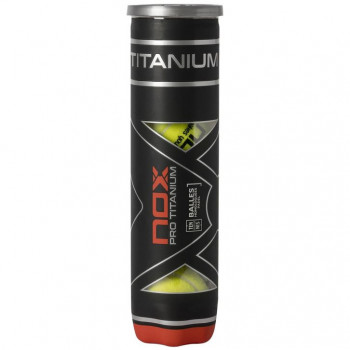 პადელის ბურთები TUBE OF 4 PRO TITANIUM BALLS