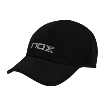 ნოქსი შავი კეპი თეთრი ლოგოთი BLACK/WHITE NOX CAP