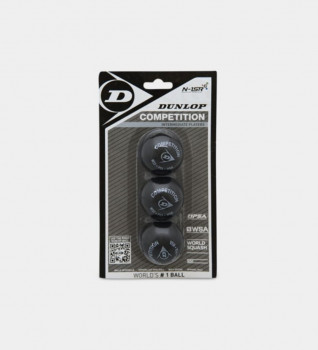 სქვოშის ბურთი 3 ც DUNLOP D SB COMP 3BBL 700074 MENS SQUASH BALLS
