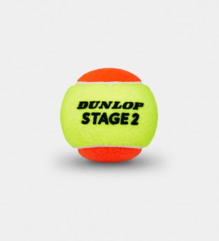 ჩოგბურთის ბურთი 3 ცალი Dunlop STAGE 2 ORANGE ITF