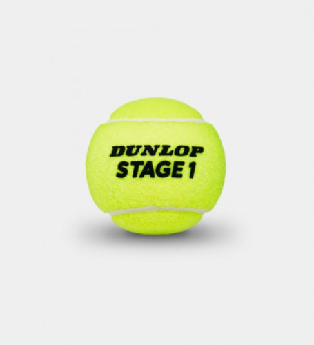 ჩოგბურთის ბურთი 3 ცალი DUNLOP STAGE 1