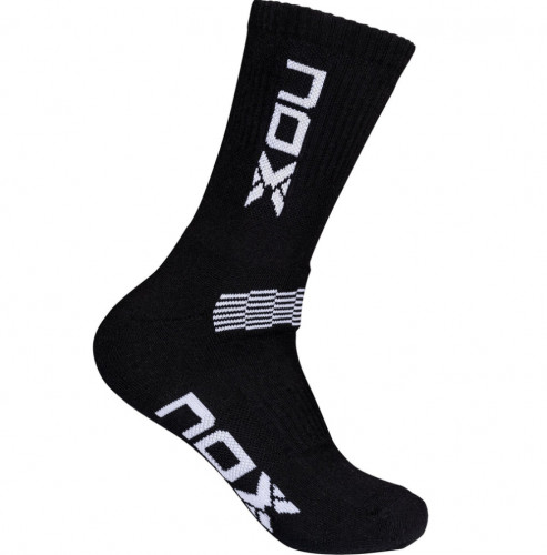 Nox, წინდები, ზომა - 39-45, Mid Length Black With  Logo Men'S Technical Socks