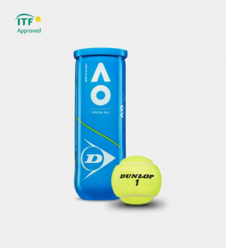 ჩოგბურთის ბურთი 3 ცალი DUNLOP AUSTRALIAN OPEN