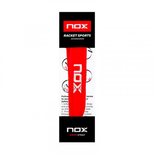 ჩოგნის დამჭერი წითელი SMARTSTRAP LUXURY LACE