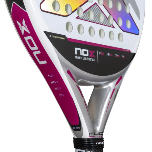 პადელის ჩოგანი NOX ML10 PRO CUP SILVER BY MIGUEL LAMPERTI RACKET